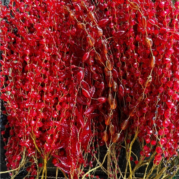 Mix color branches for floral arrangements or craft supply Red branches Green - Picture 6 of 7